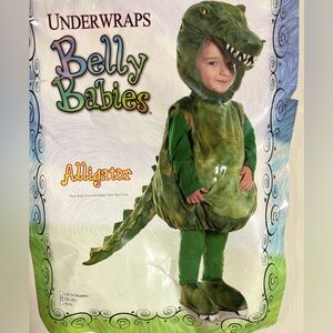 Alligator Halloween costume belly baby